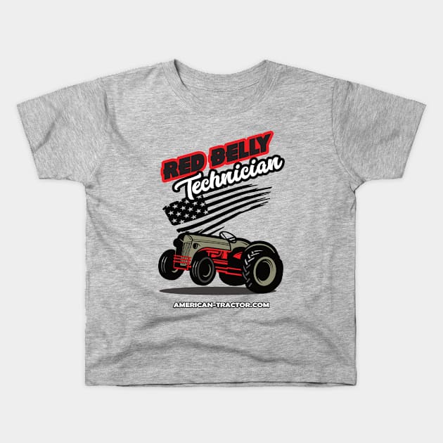 Red Belly Technician Kids T-Shirt by Red Belly